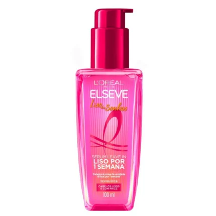 Sérum Leave-In Elseve Liso dos Sonhos Sérum Alisante Efeito Liquid Hair 100ml